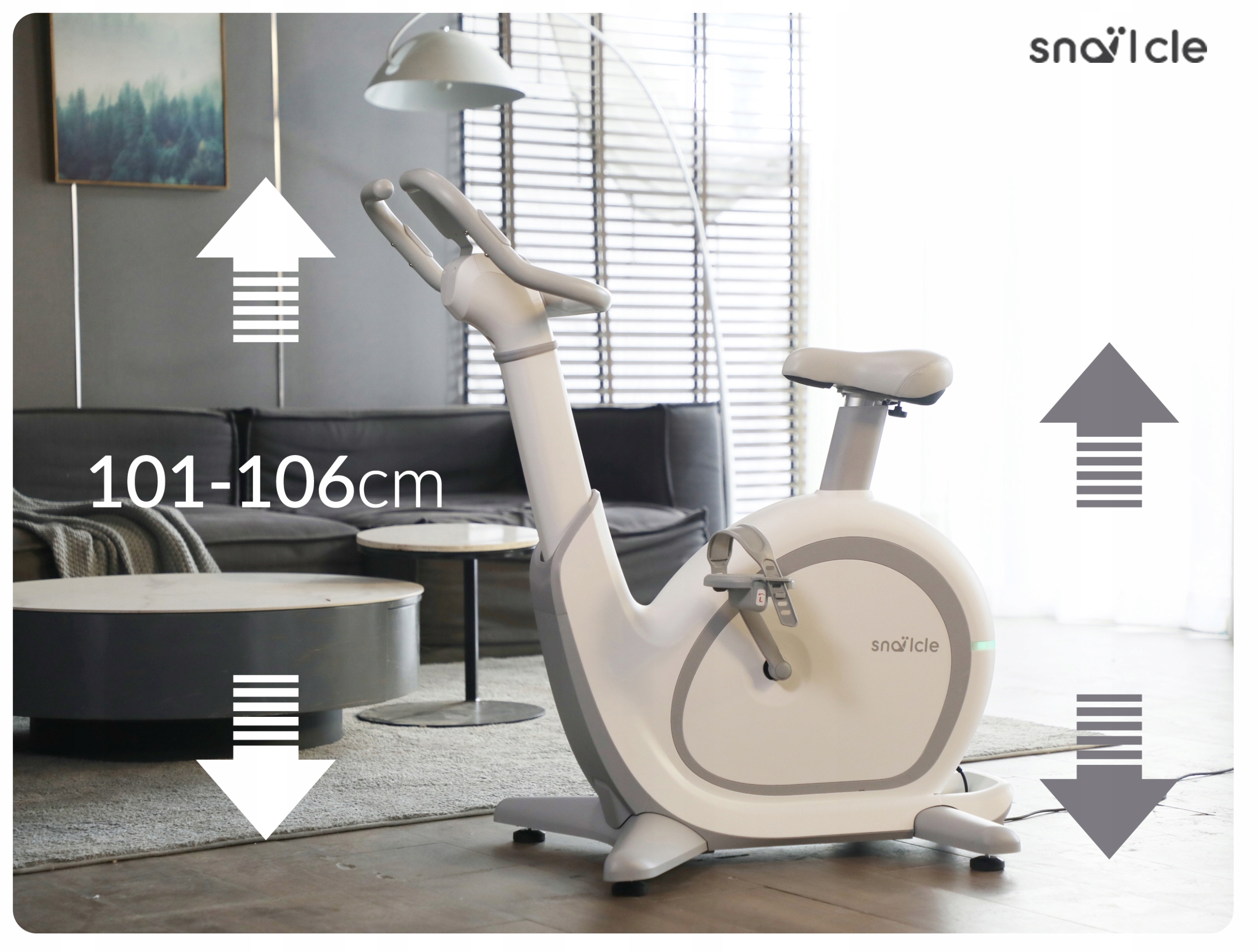 Rower elektromagnetyczny Sapphire SNAILCLE S1