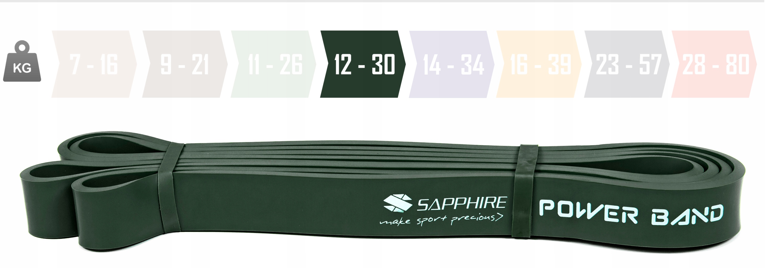 Guma Sapphire Power Band SG-2080-21