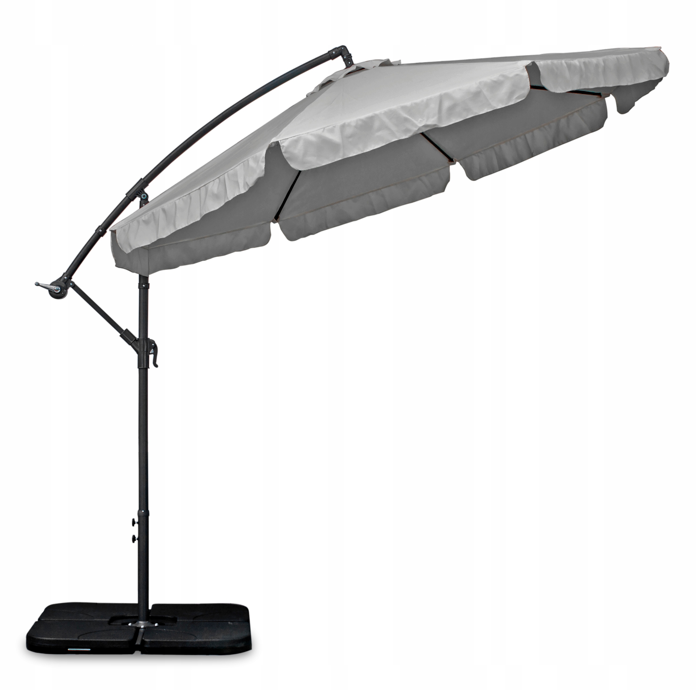 Duży parasol ogrodowy oświetlenie LED Sapphire ST-2060 Calipo 350 cm