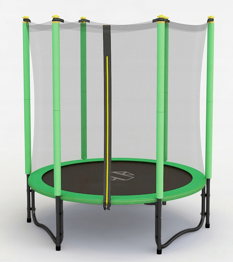 Trampolina Sapphire ST-1046 4.6 FT 140 cm - zielona