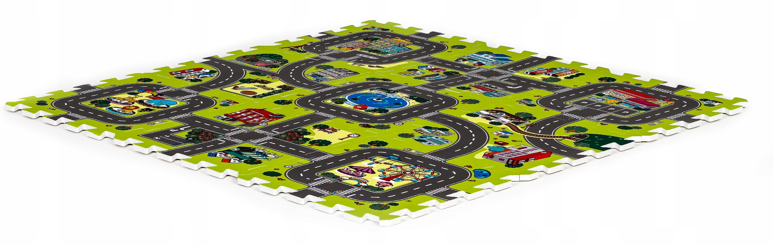 Podłogowa mata puzzle dla dzieci Sapphire Kids SK-93 - WAY