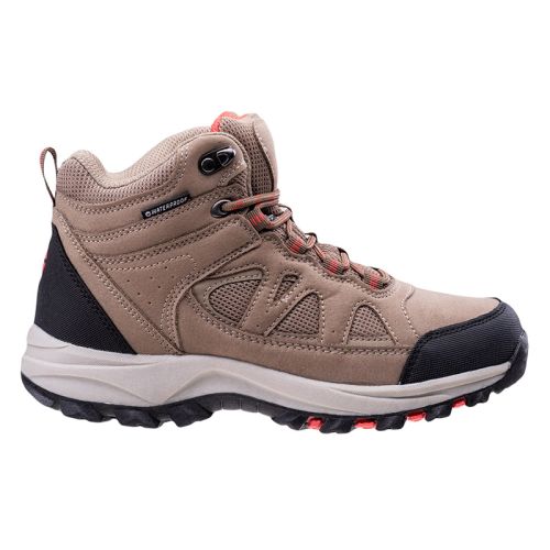 Buty trekkingowe damskie Hi-Tec Lamite Mid WP Wo's - brązowe